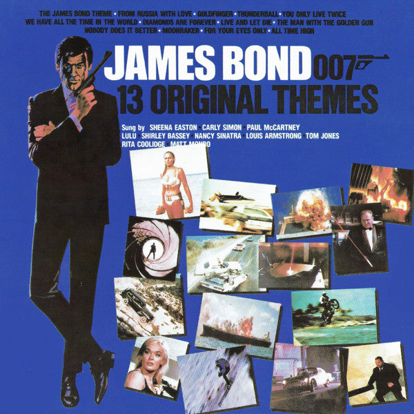 Various : James Bond - 13 Original Themes (CD, Comp, Mono, RE)