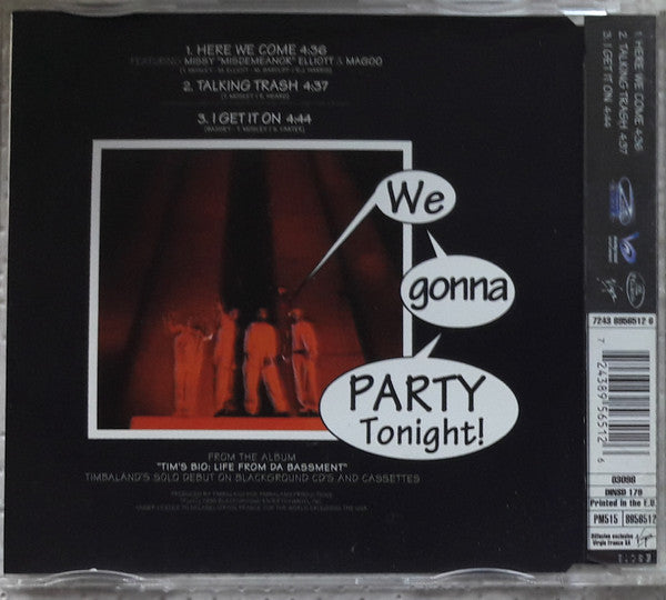 Timbaland Featuring Missy Elliott & Magoo (3) : Here We Come (CD, Single)