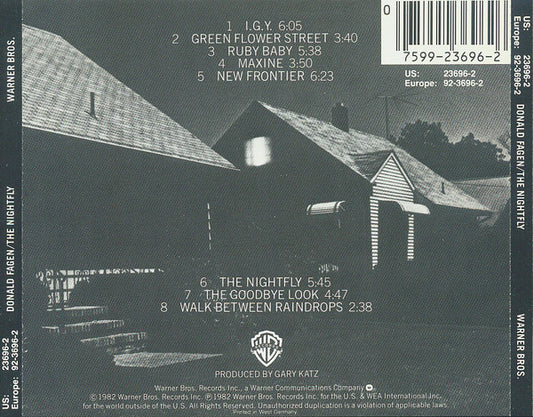 Donald Fagen : The Nightfly (CD, Album, RE, Tar)