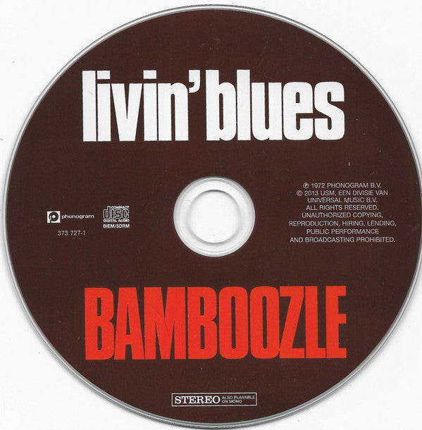 Livin' Blues : Bamboozle (CD, Album, RE)