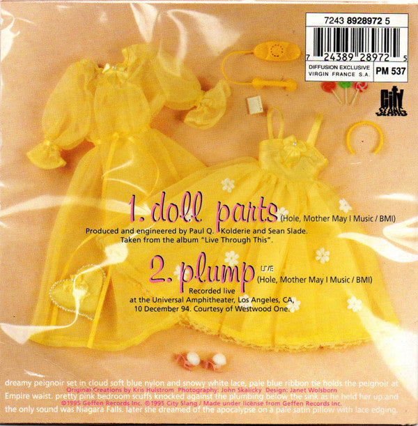 Hole (2) : Doll Parts (CD, Single)