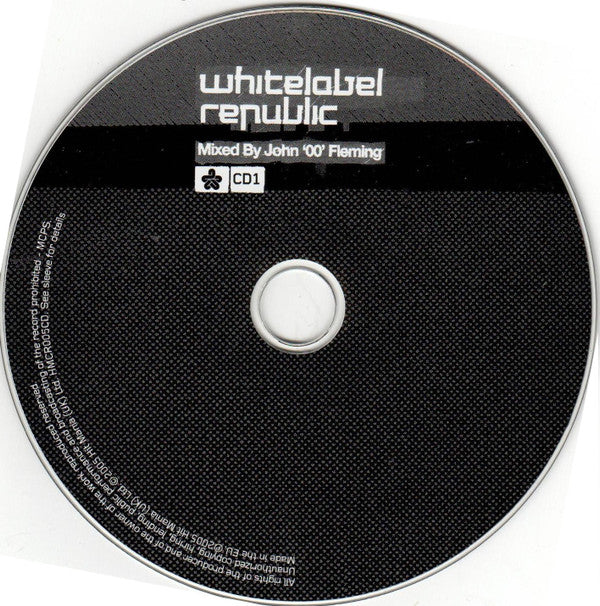 John '00' Fleming : Whitelabel Republic (2xCD, Comp, Mixed)