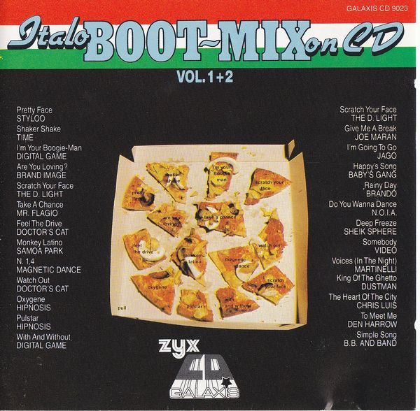 Various : Italo Boot-Mix On CD Vol. 1+2 (CD, Comp, Mixed)