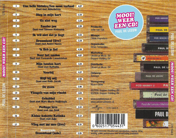 Paul de Leeuw : Mooi! Weer Een CD! (CD, Comp)