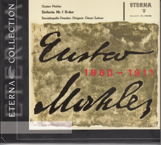 Gustav Mahler, Staatskapelle Dresden, Otmar Suitner : Sinfonie Nr. 1 D-dur (CD, Comp, RM)