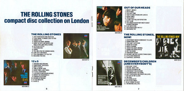 The Rolling Stones : Flowers (CD, Comp)
