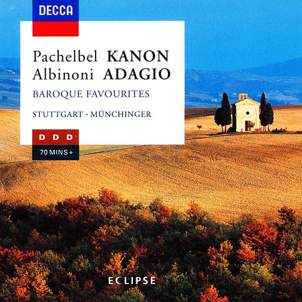 Johann Pachelbel, Tomaso Albinoni, Stuttgarter Kammerorchester • Karl Münchinger : Pachelbel Kanon • Albinoni Adagio • Baroque Favourites (CD, Comp, RE, Uni)