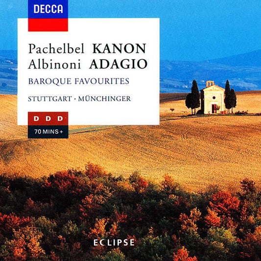 Johann Pachelbel, Tomaso Albinoni, Stuttgarter Kammerorchester • Karl Münchinger : Pachelbel Kanon • Albinoni Adagio • Baroque Favourites (CD, Comp, RE, Uni)