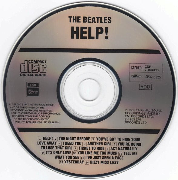 The Beatles : Help! (CD, Album, RE, RM)