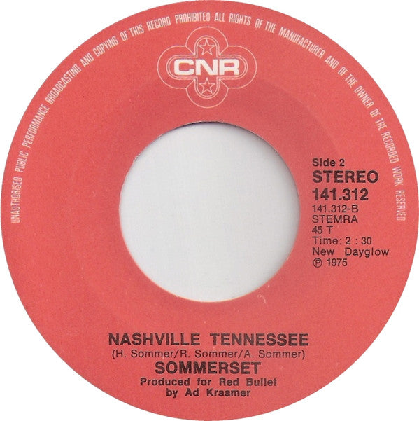Sommerset (2) : Almost Persuaded (7", Single)