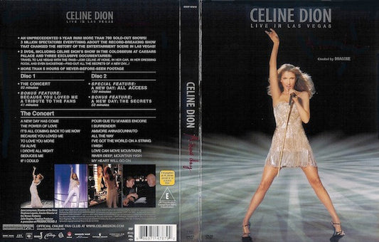 Céline Dion : A New Day... Live In Las Vegas (2xDVD-V, Copy Prot., PAL)