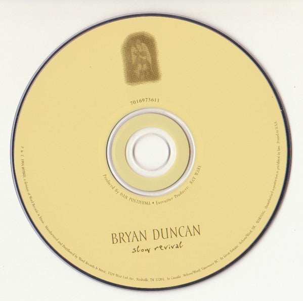 Bryan Duncan : Slow Revival (CD, Album)