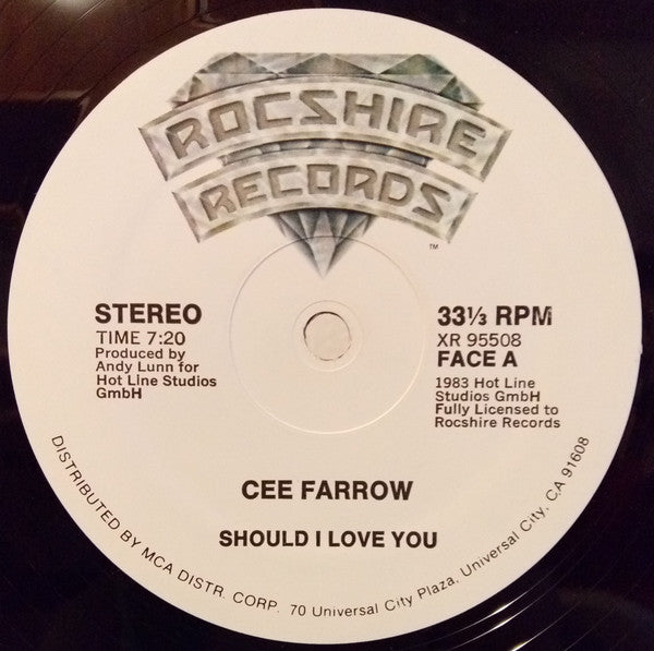 Cee Farrow : Should I Love You  (12", Single)