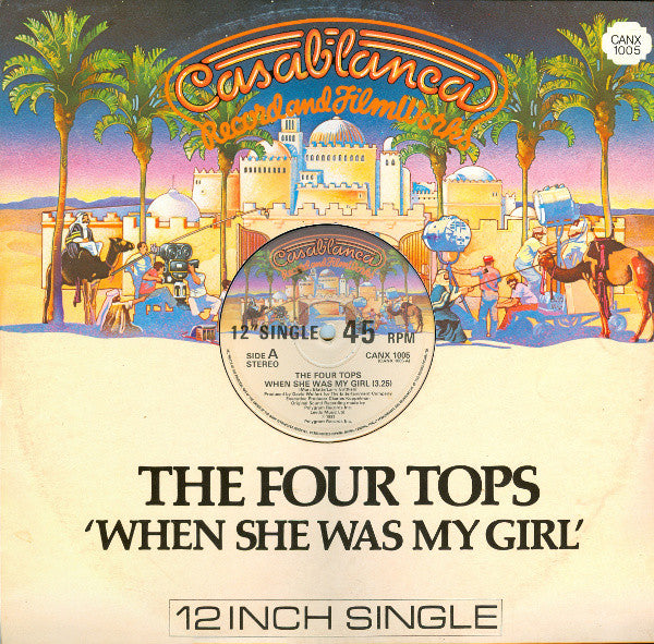 Four Tops : When She Was My Girl (12", Single)