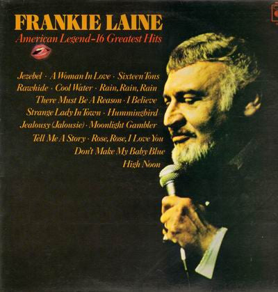 Frankie Laine : American Legend -16 Greatest Hits (LP, Comp, Mono)