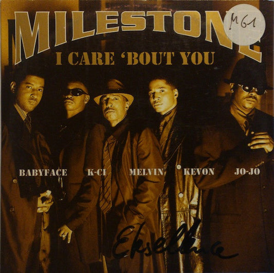 Milestone (4) : I Care 'Bout You (CD, Single)