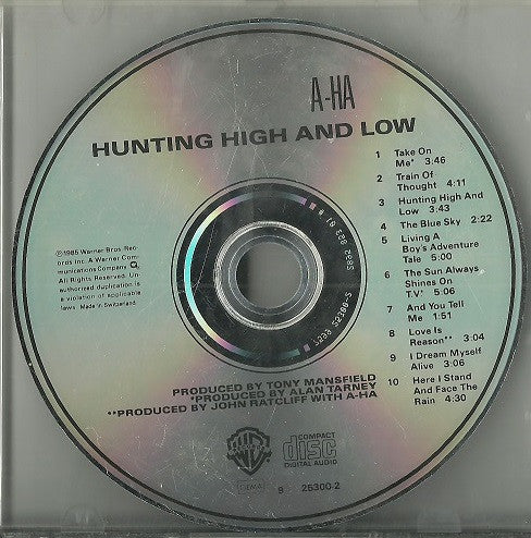 a-ha : Hunting High And Low (CD, Album)