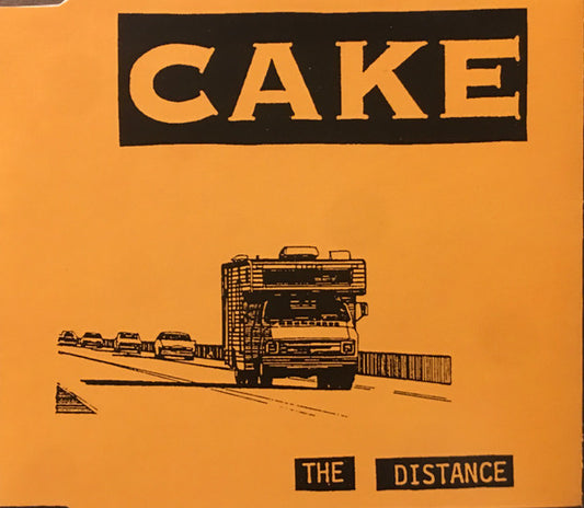 Cake : The Distance (CD, Single, Promo)
