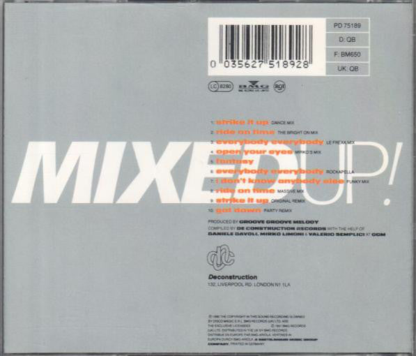 Black Box : Mixed Up! (CD, Comp)