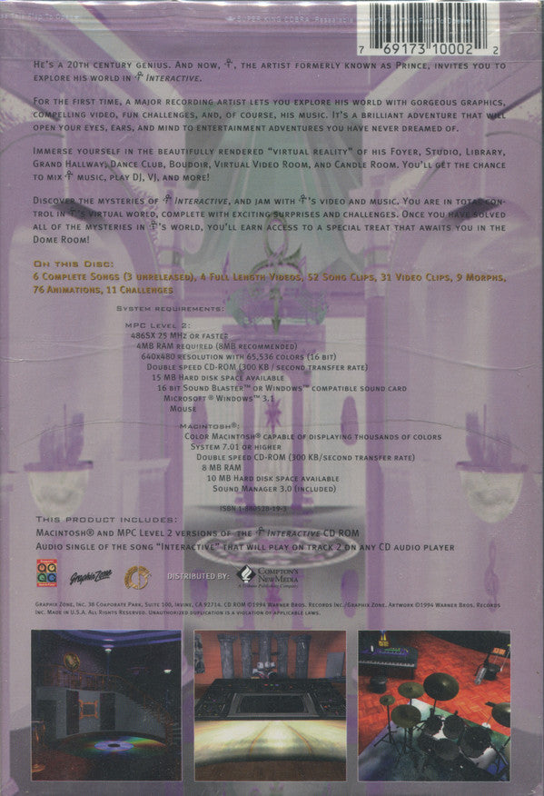 The Artist (Formerly Known As Prince) : Love Symbol Interactive (CD-ROM, Enh)