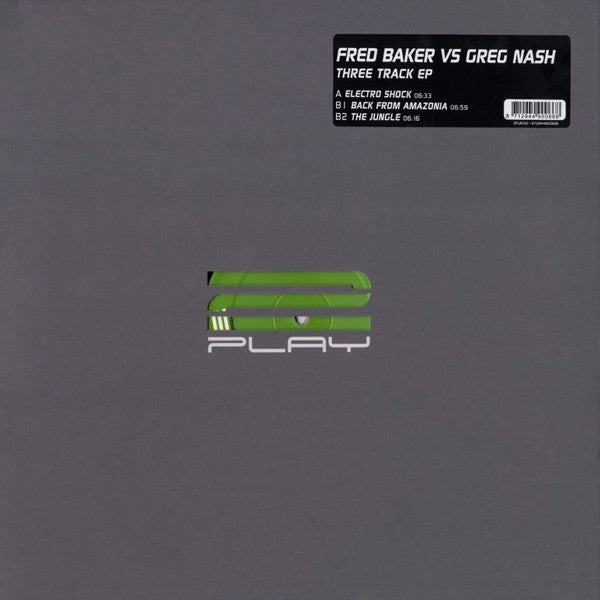 Fred Baker Vs Greg Nash : Three Track EP (12", EP)