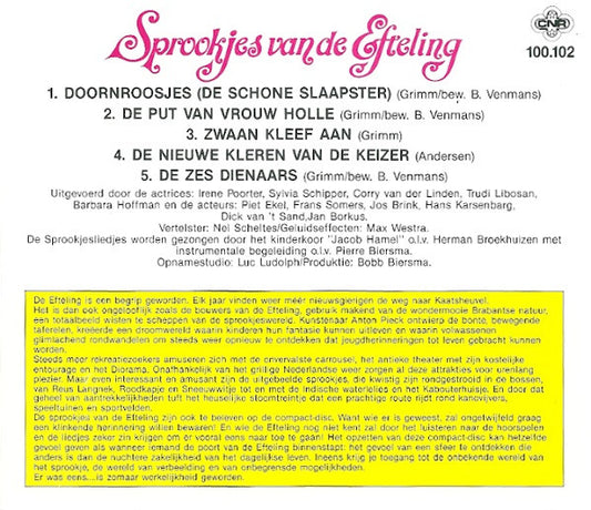 Various : Sprookjes Van De Efteling - Deel 3 (CD, Album)