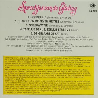 Various : Sprookjes Van De Efteling - Deel 1 (CD, Album)