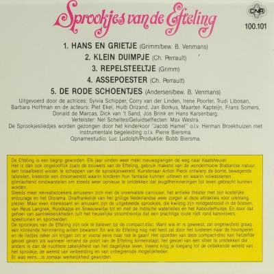Various : Sprookjes Van De Efteling - Deel 2 (CD, Album)