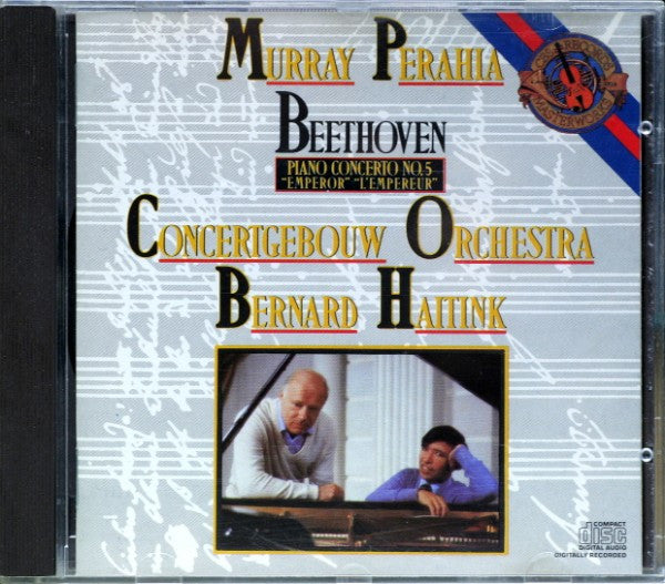 Beethoven*, Murray Perahia, Concertgebouw Orchestra*, Bernard Haitink : Piano Concerto No. 5 "Emperor" "L'Empereur" (CD)
