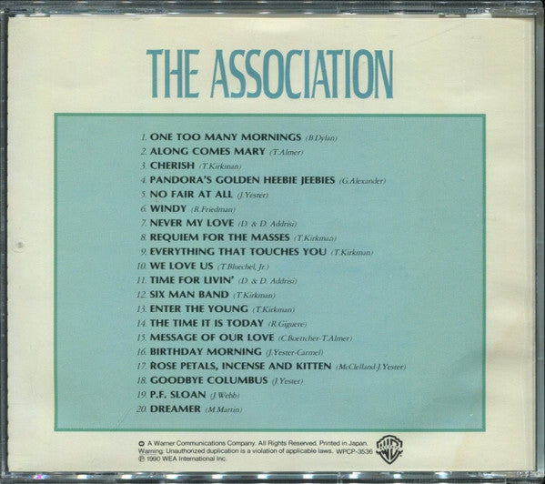 The Association (2) : Greatest Hits (From The Original Master Tapes)  (CD, Comp)