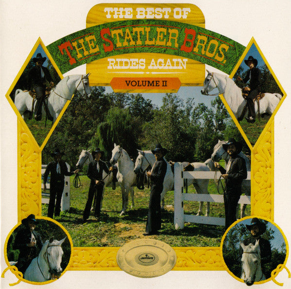 The Statler Brothers : The Best Of The Statler Bros. Rides Again Volume II (CD, Comp)