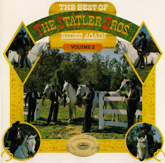 The Statler Brothers : The Best Of The Statler Bros. Rides Again Volume II (CD, Comp)