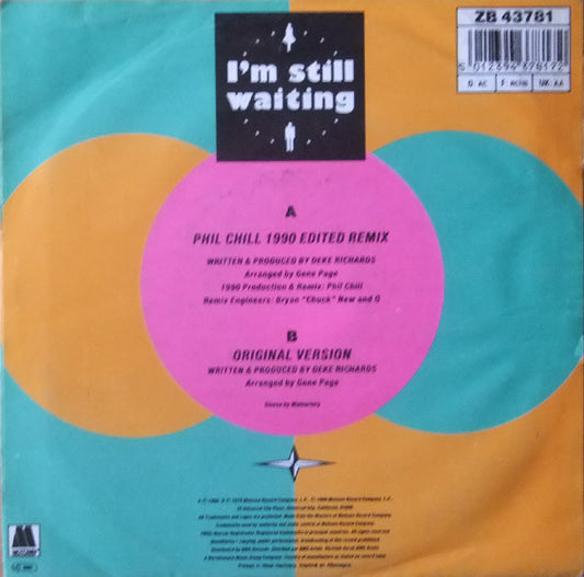 Diana Ross : I'm Still Waiting (7", Single)