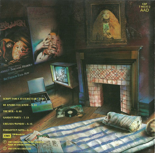 Marillion : Script For A Jester's Tear (CD, Album, RE, PDO)