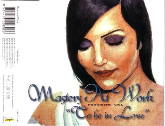 Masters At Work Presents India : To Be In Love (CD, Maxi)