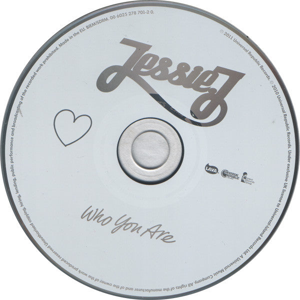 Jessie J : Who You Are (CD, Album, S/Edition, Pla)