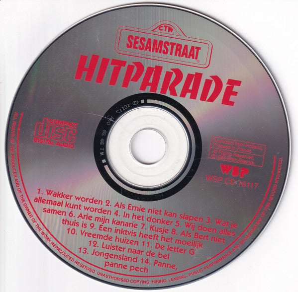 Sesamstraat : Sesamstraat Hitparade (CD, Album)