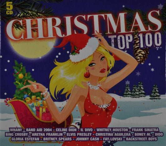 Various : Christmas Top 100 (5xCD, Comp)