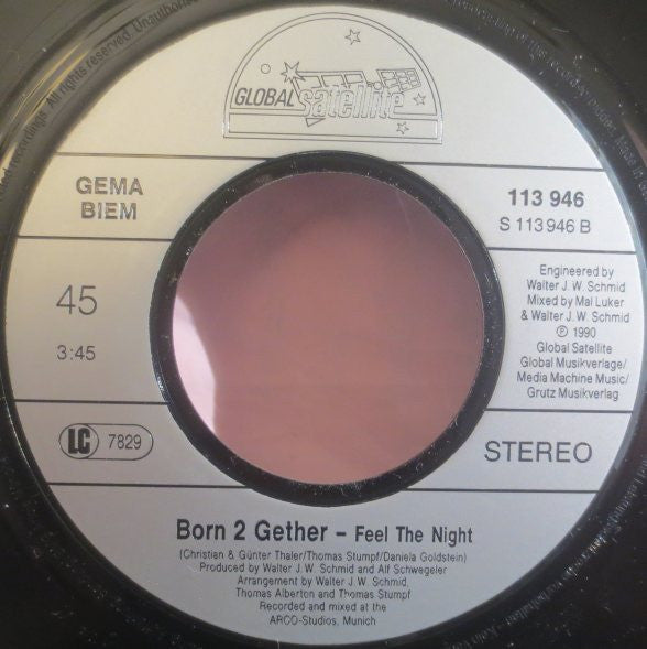 Born 2 Gether : Jessie Was Too Young (7", Single, Promo)