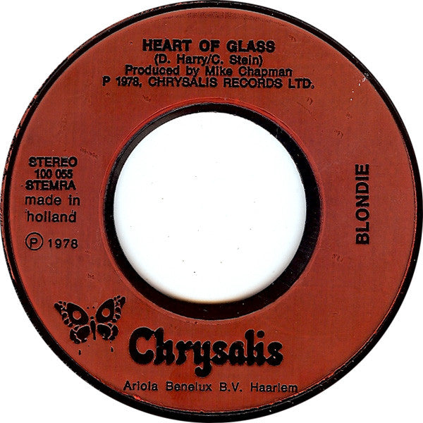 Blondie : Sunday Girl (Version Francaise) / Heart Of Glass (7", Single)