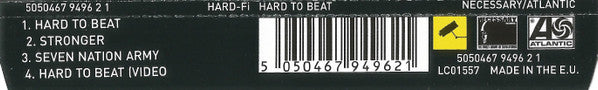 Hard-Fi : Hard To Beat (CD, Single, Enh)