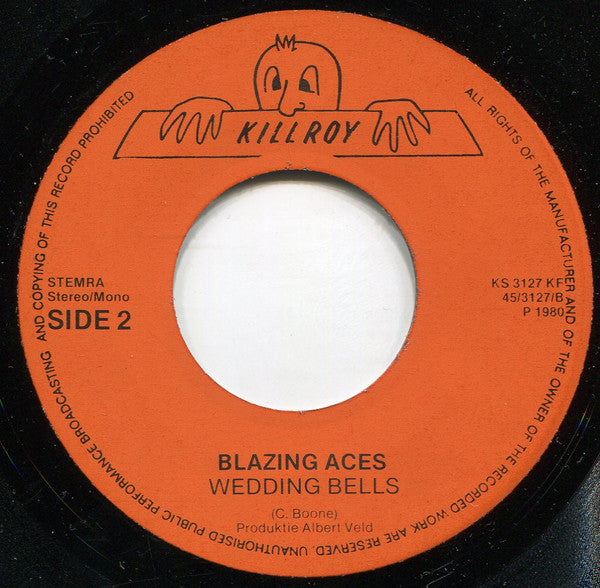 The Blazing Aces (2) : Rocking Daddy (7", Single)