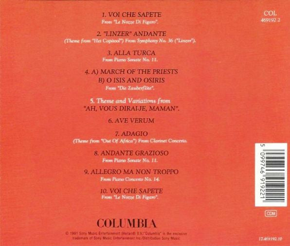 Wolfgang Amadeus Mozart / Louis van Dijk : Mozart / Van Dijk (CD, Album)