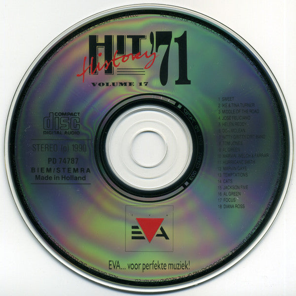 Various : Hit History '71 - Volume 17 (CD, Comp)