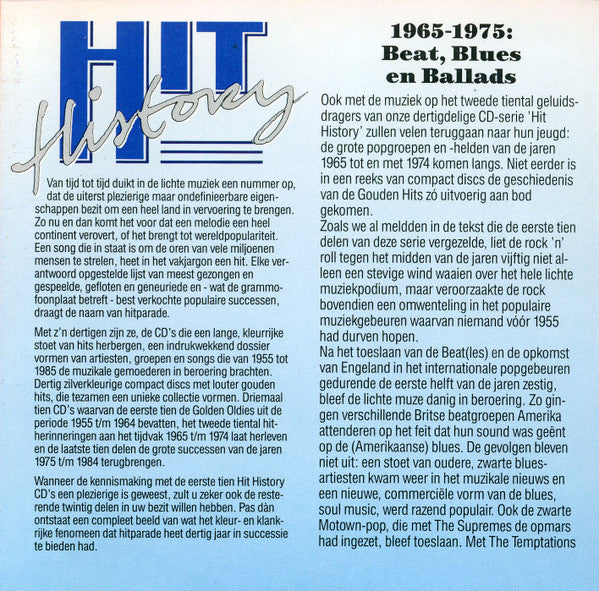 Various : Hit History '71 - Volume 17 (CD, Comp)