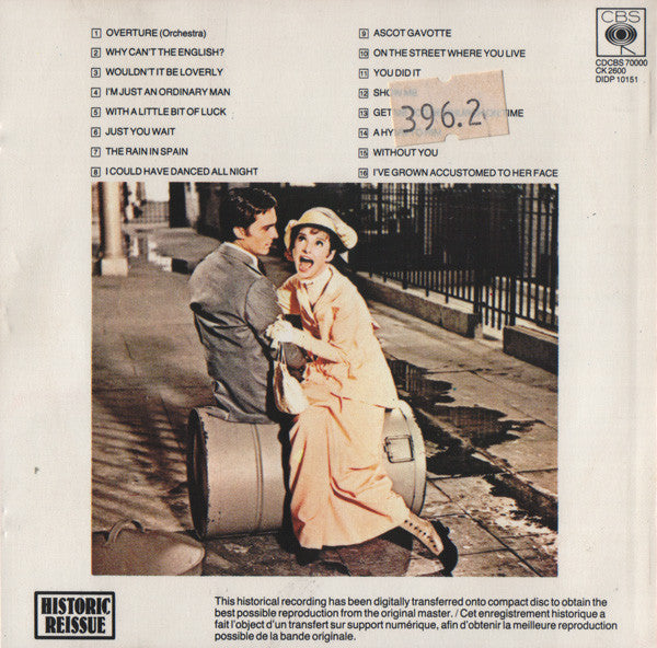 Audrey Hepburn, Rex Harrison : My Fair Lady - Original Soundtrack Recording (CD, Album, RE)