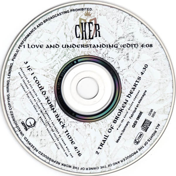 Cher : Love And Understanding (CD, Single)