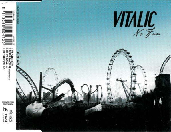 Vitalic : No Fun (CD, Maxi)