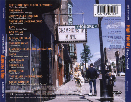 Various : High Fidelity (Original Soundtrack) (CD, Comp)