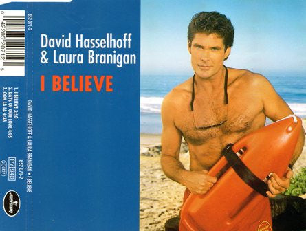 David Hasselhoff & Laura Branigan : I Believe (CD, Maxi)